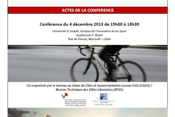 Conférence : "Vers une politique d'aménagement durable des espaces publics de Beyrouth"