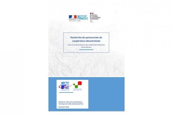 Liste des collectivités libanaises en recherche de partenariat