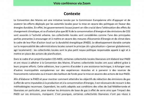 Séminaires ALMEE - Programme Politiques Durables 11 mars 21