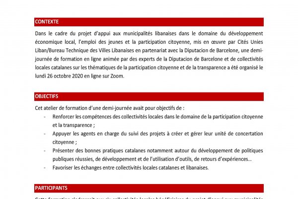 DIBA - CR formation participation citoyenne 26 octobre 20